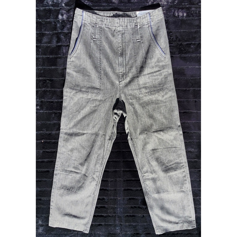 Rag & Bone Jean Womens 27 (30x27) Straight Leg Cotton Gray Pants - Picture 4 of 16